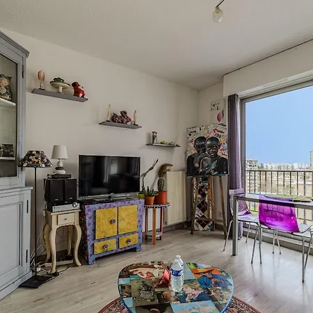 Arago - T2 Avec 1 1 Canape-lit 1 Salle De Bain Apartment